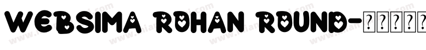 Websima Rohan Round字体转换